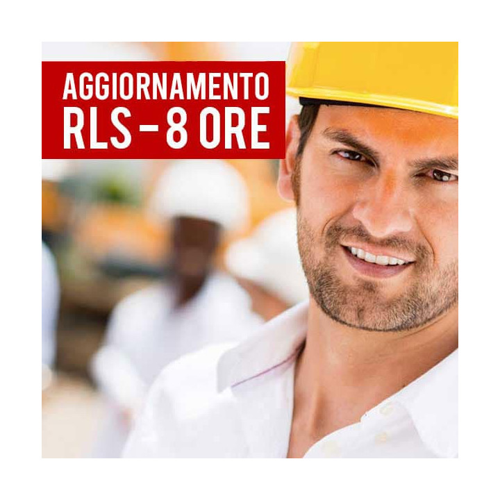 CORSO DI AGGIORNAMENTO PER RAPPRESENTANTE DEI LAVORATORI PER LA SICUREZZA - OLTRE 50 LAVORATORI (8 ORE) e-learning
